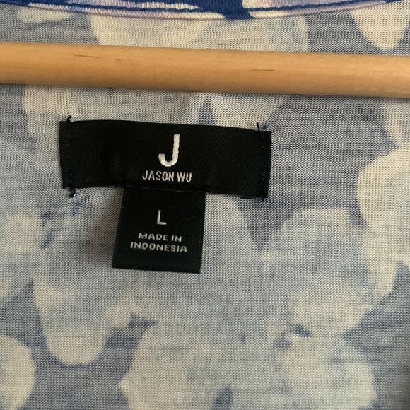 Jason Wu Floral Wrap Dress - Picture 4 of 8